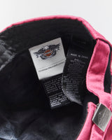 Vintage 2000's Harley Davidson Embroidered Military Style Cap - OS