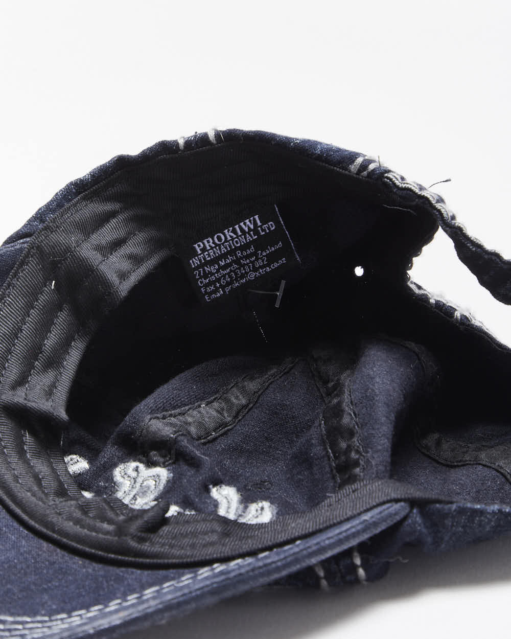 Vintage Y2k 00s New Zealand Denim Baseball Cap - O/S