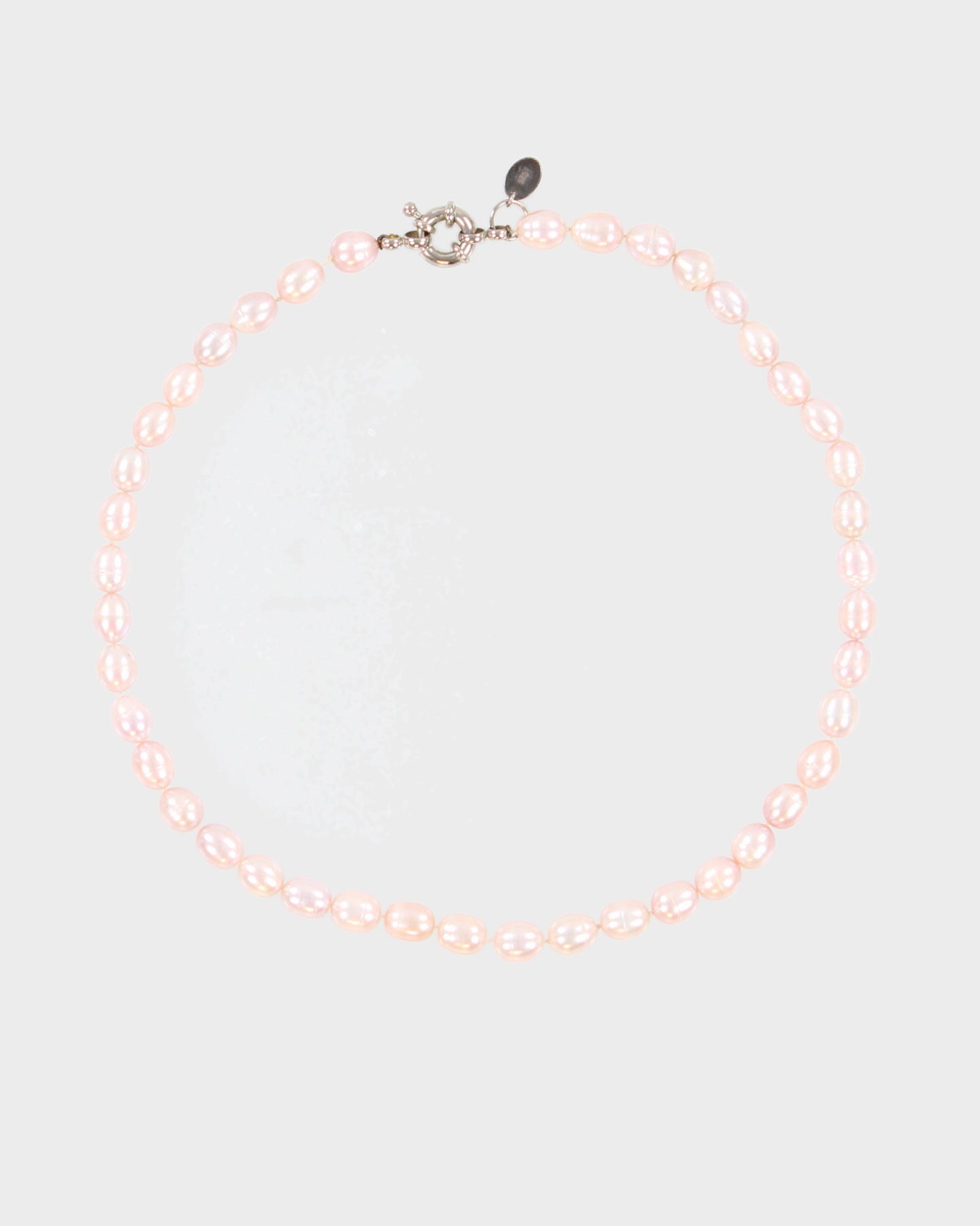 Kitale Blush Pink Freshwater Pearl Choker Necklace - O/S