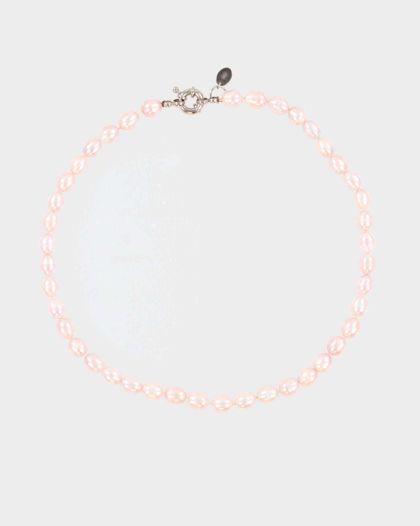 Kitale Blush Pink Freshwater Pearl Choker Necklace - O/S