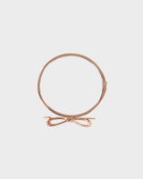 Kate Spade Rose Gold Bow Bangle - O/S