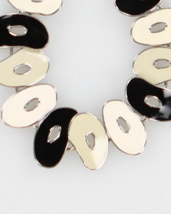 Vintage Swatch Black & White Bracelet - O/S
