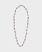 Vintage Blue Cloisonne Necklace - O/S