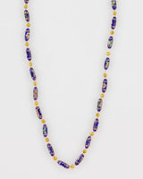 Vintage Blue Cloisonne Necklace - O/S
