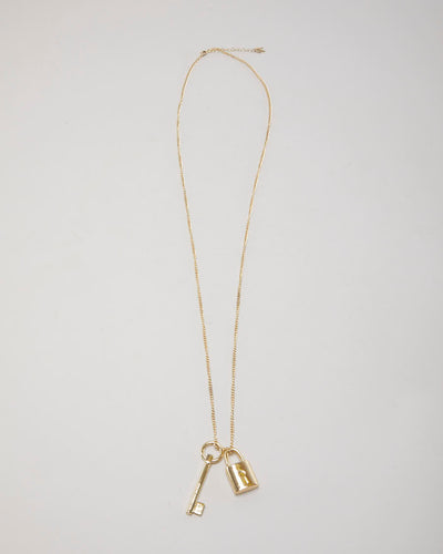 Victoria's Secret Limited Edition "Scandalous" Lock and Key Necklace