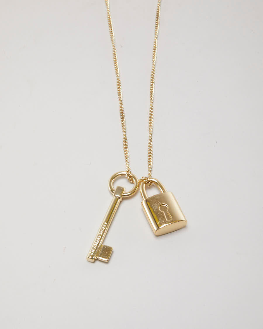 Victoria's Secret Limited Edition "Scandalous" Lock and Key Necklace