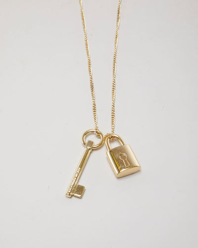 Victoria's Secret Limited Edition "Scandalous" Lock and Key Necklace