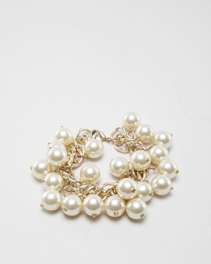 90's Chunky Pearlesque Bracelet