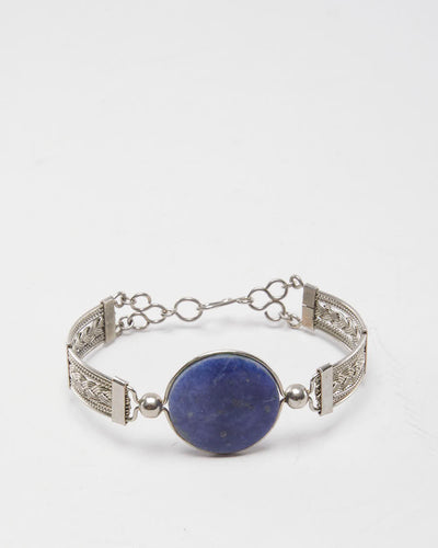 Vintage Blue Stone Bracelet