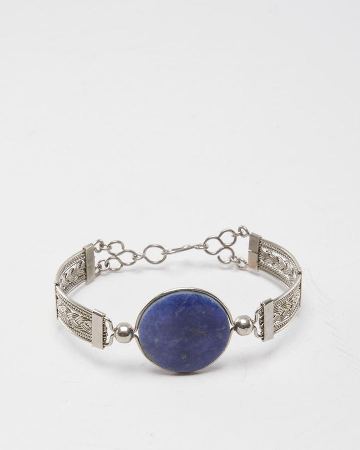 Vintage Blue Stone Bracelet