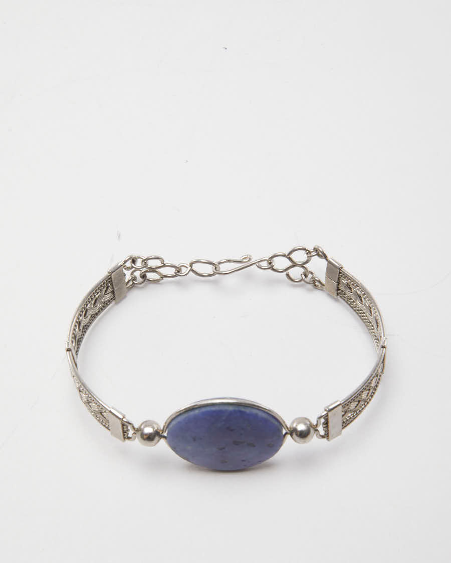Vintage Blue Stone Bracelet