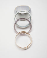 Vintage Grey Set of 4 Bangles