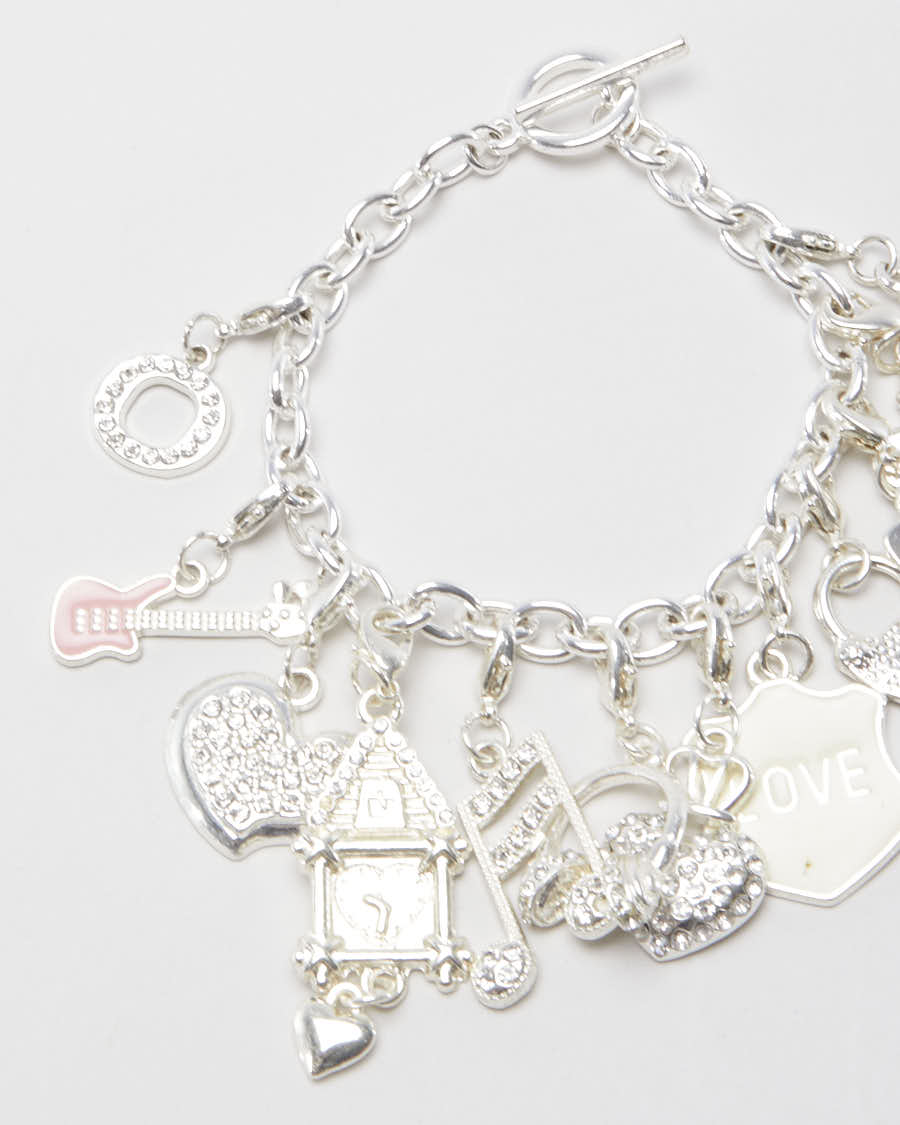 Clunky Y2K Charm Bracelet - O/S