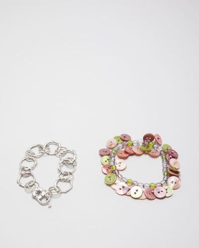 Clunky Y2K Bracelet Set - O/S