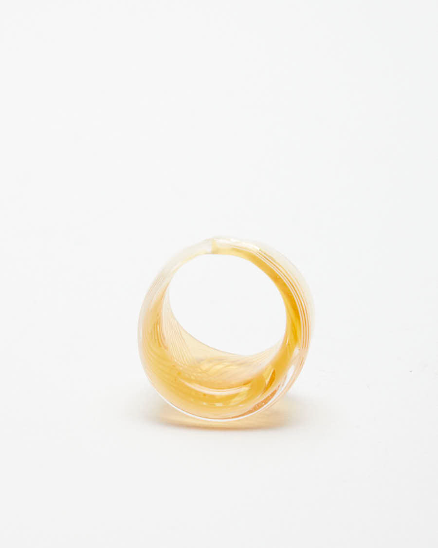 Vintage Glass Ring