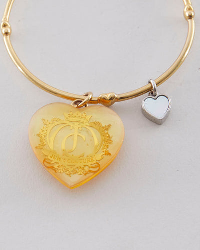 Y2K 00s Juicy Couture Heart Bracelet