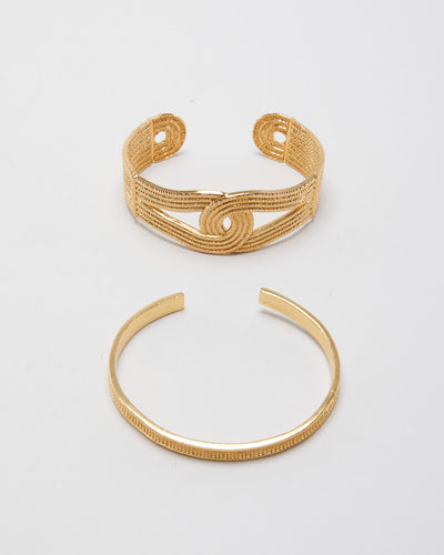 Textured Bracelet Set of 2