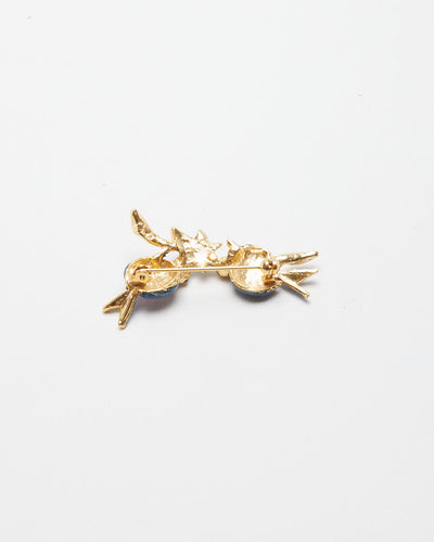 Vintage Nature and Birds Brooch