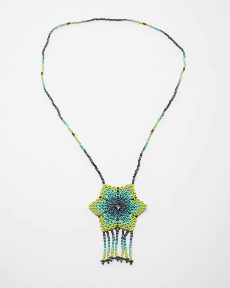 Beaded Flower Necklace