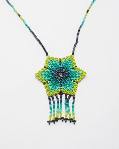 Beaded Flower Necklace