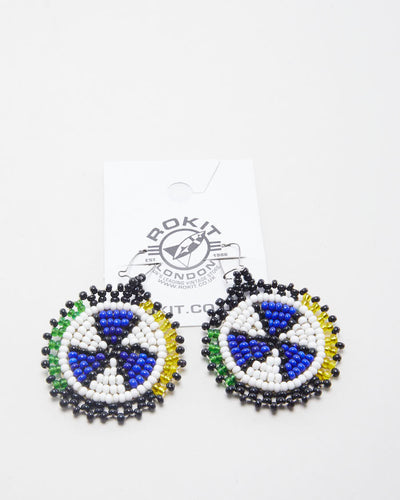 Hand Made Vintage Beaded Earrings