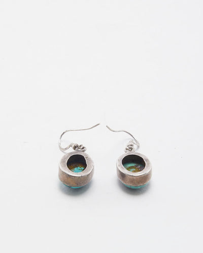 Turquoise Silver Earings