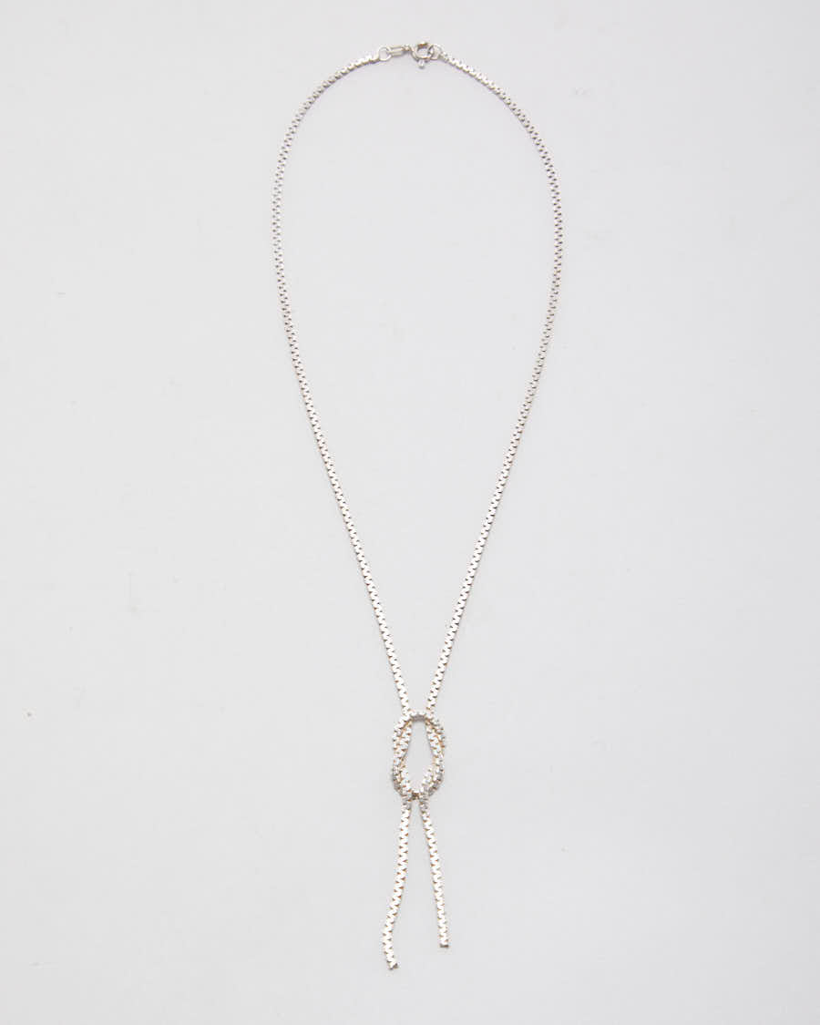 925 Silver Knot Necklace