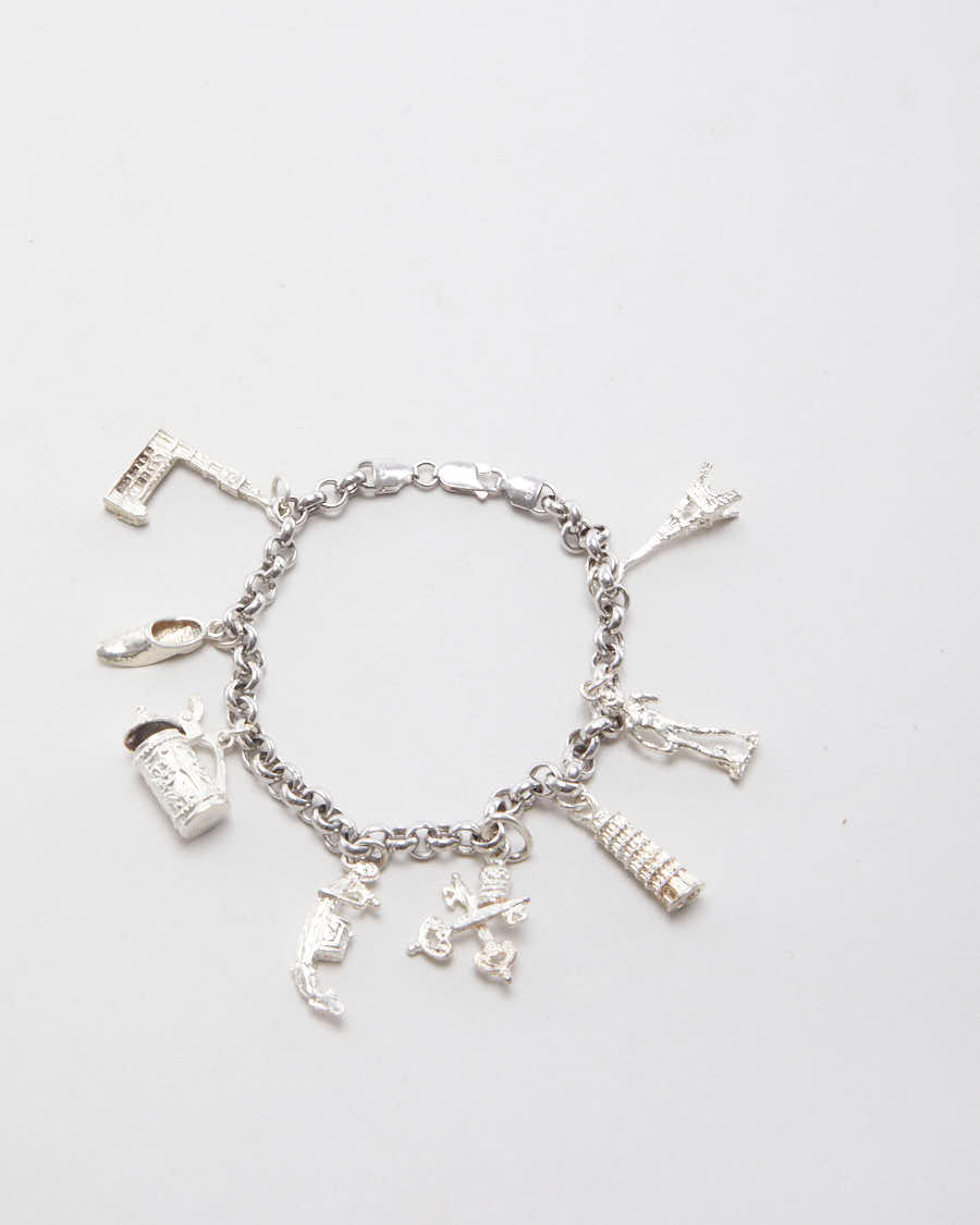 925 Silver European Charm Bracelet