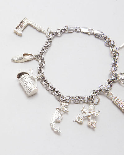 925 Silver European Charm Bracelet