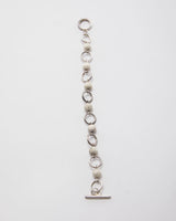 925 Silver Chunky Beaded Bracelet