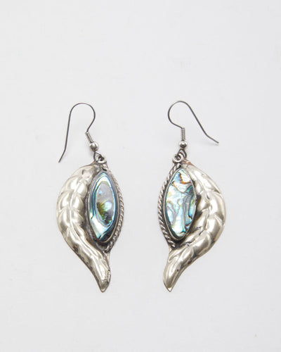 Alpaca Mexico Sea Opal Earrings