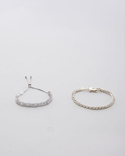 925 Silver Bracelet Set