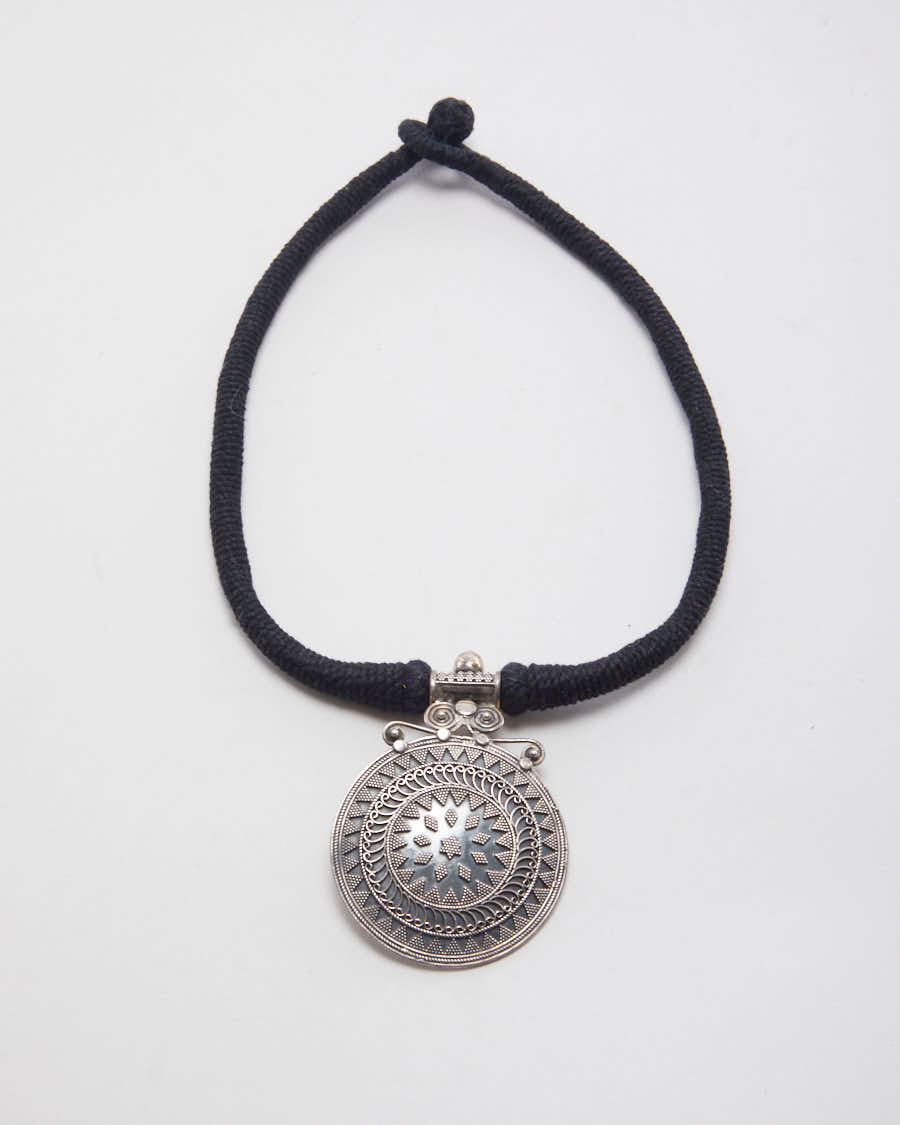 925 Silver Statement Pendant Necklace