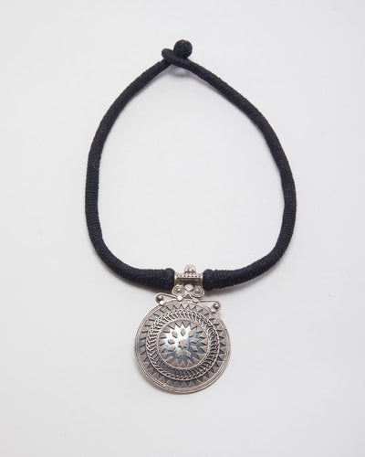 925 Silver Statement Pendant Necklace
