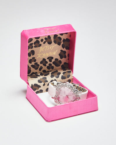 Vintage Betsey Johnson Heart Watch