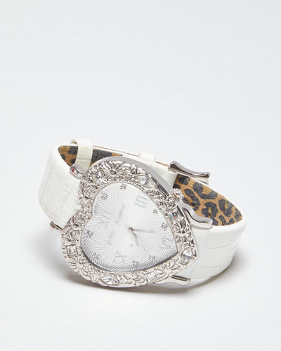 Vintage Betsey Johnson Heart Watch