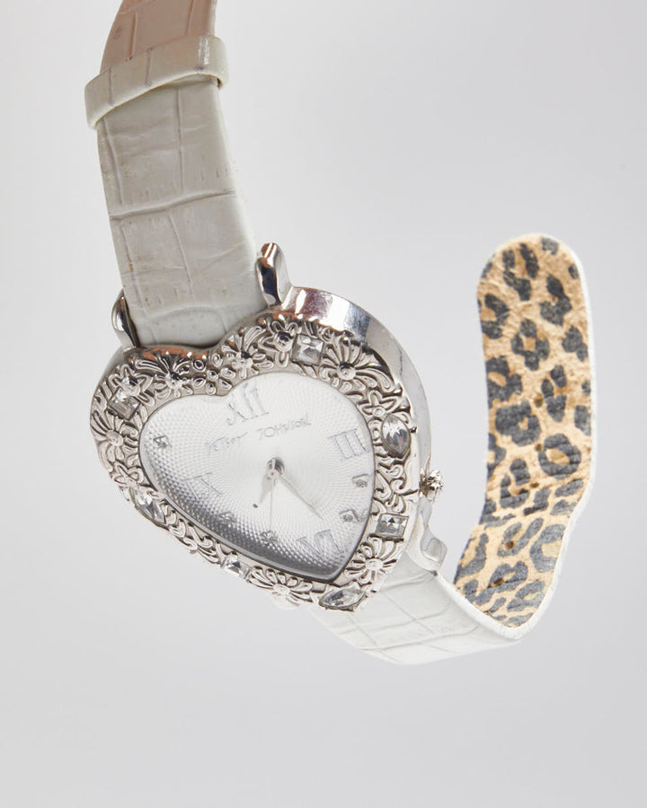 Vintage Betsey Johnson Heart Watch