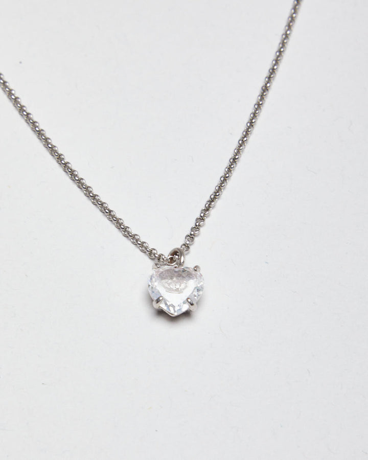 Juicy Couture Heart Diamante Necklace