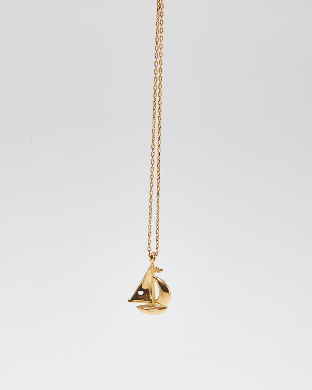 Juicy Couture Gold Colour Boat Charm Necklace