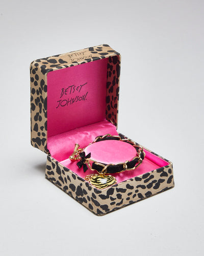 Y2k 00s Betsey Johnson Charm Bracelet