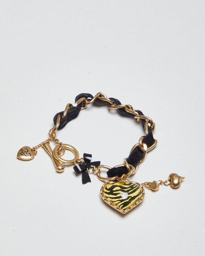 Y2k 00s Betsey Johnson Charm Bracelet