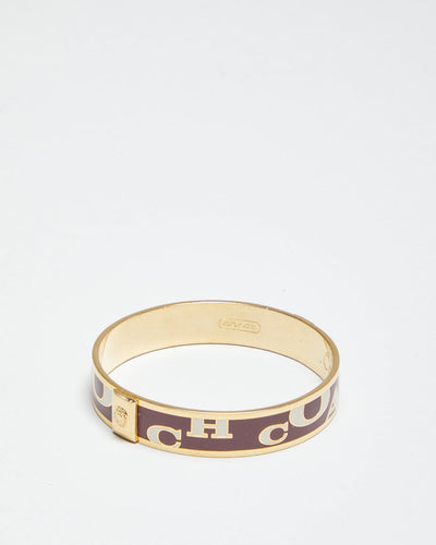 Coach Monogram Bangle