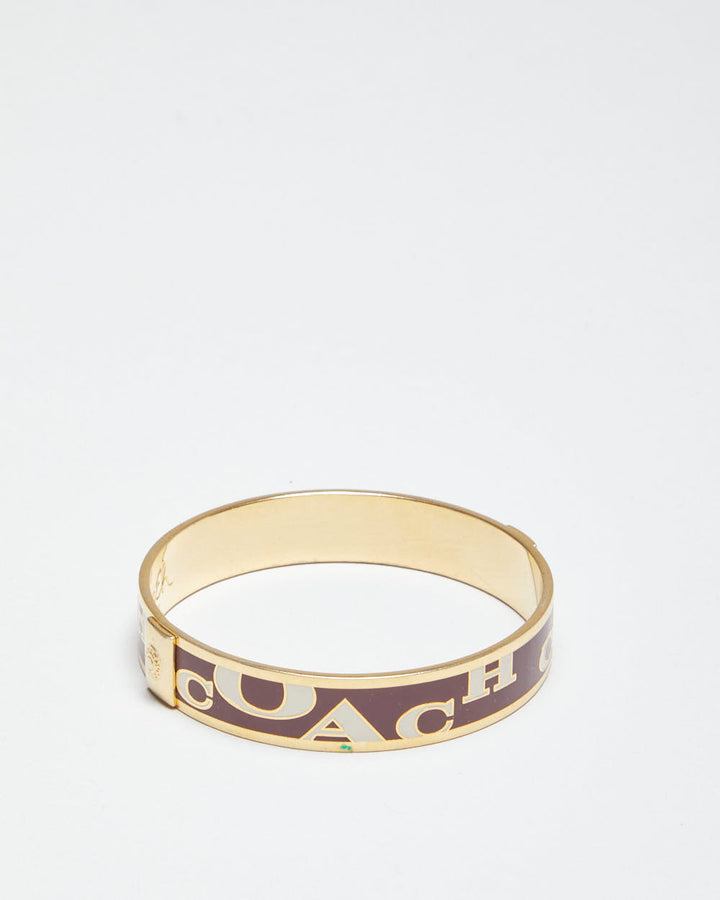 Coach Monogram Bangle