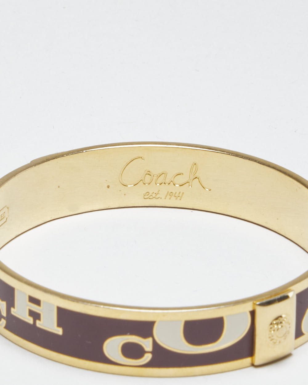Coach Monogram Bangle