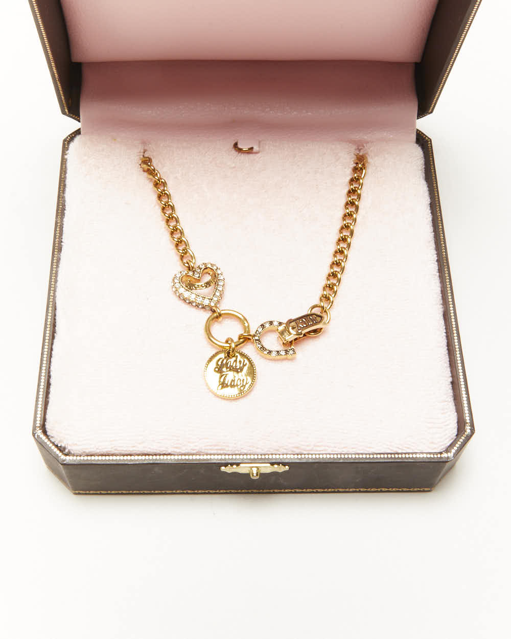 Vintage Y2K Juicy Couture Charm Necklace & Pendant