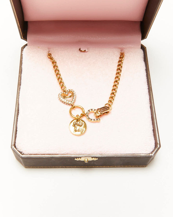 Vintage Y2K Juicy Couture Charm Necklace & Pendant