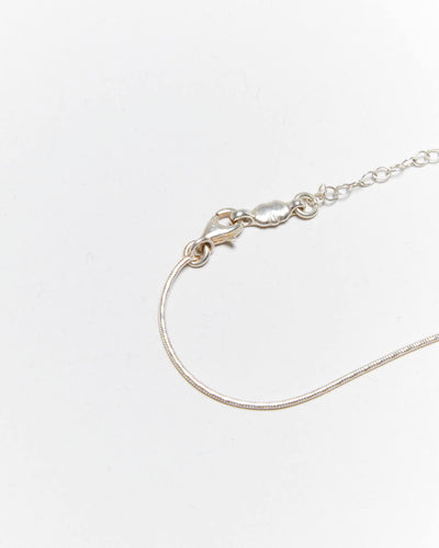 Vintage Amber Butterfly Sterling Silver Necklace