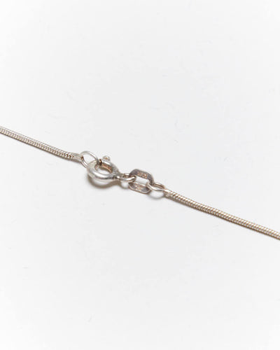 Vintage Y2k 00s Pink Bead Sterling Silver Necklace