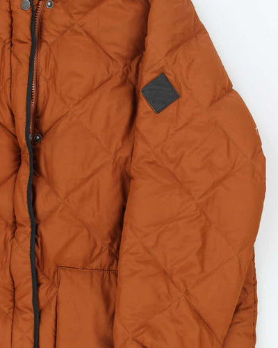 Vintage Women's Eddie Bauer Insulated Puffer Trench Coat - XL