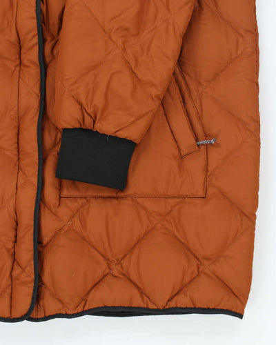 Vintage Women's Eddie Bauer Insulated Puffer Trench Coat - XL